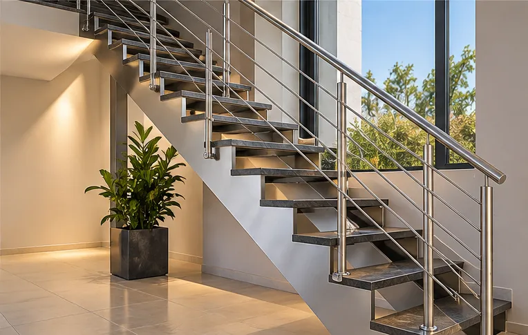 Scale realizzati da Cannata Arredo Inox